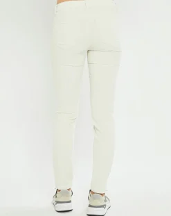 Pantalon en Velours côtelé Lulea écru