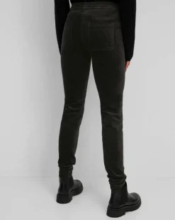 Pantalon en Velours de coton bio Slim Mavas noir