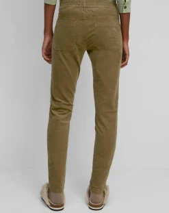 Pantalon en Velours de coton bio Slim Mavas marron