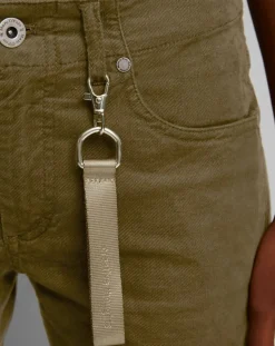 Pantalon en Velours de coton bio Slim Mavas marron