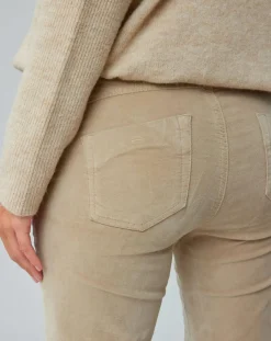 Pantalon en Velours Elsa stone