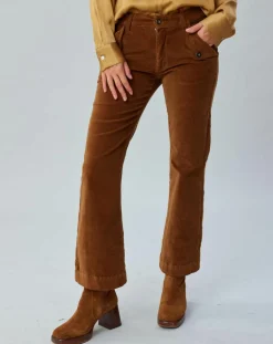 Pantalon en Velours Elsa cigare