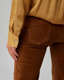 Pantalon en Velours Elsa cigare