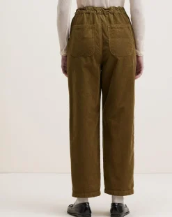 Pantalon en Velours milleraie Pasop military