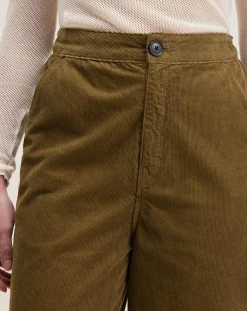 Pantalon en Velours milleraie Pasop military