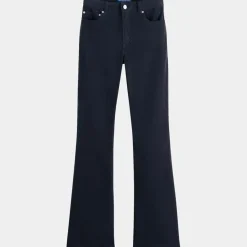 Pantalon en Velours Milleraies bleu foncé