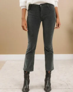 Pantalon en Velours Pants bitume