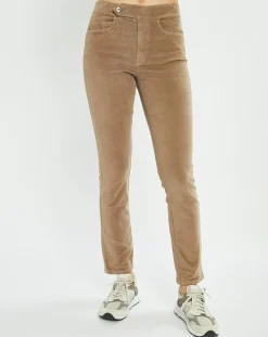 Pantalon en Velours Pants seigle