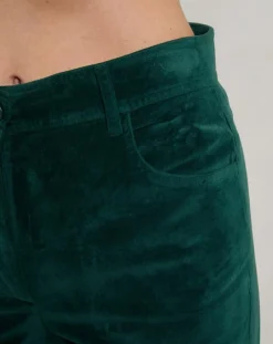 Pantalon en Velours Pepite sapin