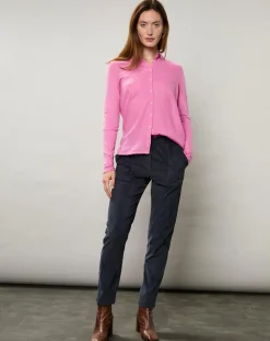 Pantalon en Velours Pepite minuit