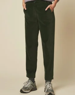 Pantalon en Velours Perfect leaf