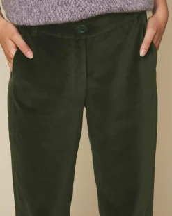 Pantalon en Velours Perfect leaf
