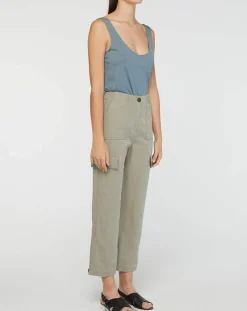 Pantalon Eprise kaki clair