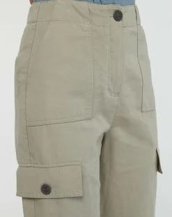 Pantalon Eprise kaki clair