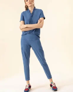 Pantalon Esterel bleu