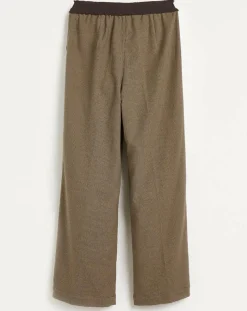 Pantalon flare Vick marron
