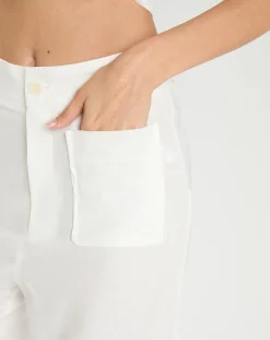 Pantalon Félicie blanc