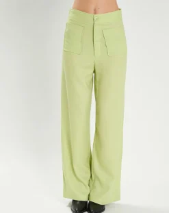 Pantalon Félicie vert
