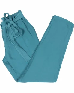 Pantalon fluide Cado turquoise