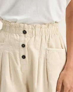 Pantalon fuselé Lilo crème