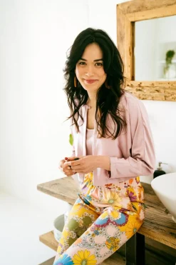 Pantalon Jacinthe jaune