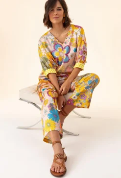 Pantalon Jacinthe jaune