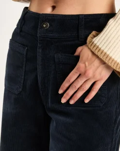 Pantalon jupe-culotte Cloé nuit