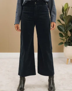 Pantalon jupe-culotte Cloé nuit