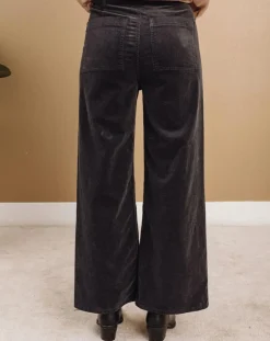 Pantalon jupe-culotte Cloé bitume