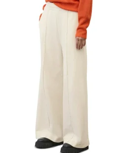 Pantalon large en Molleton écru