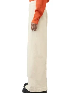 Pantalon large en Molleton écru