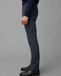Pantalon Malmo Smart Rayé bleu marine