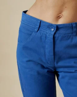 Pantalon 7/8ème Punch prussian bleu