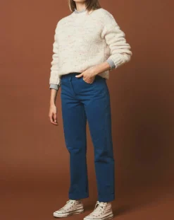 Pantalon 7/8ème Punch prussian bleu