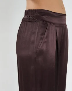 Pantalon Olga raisin