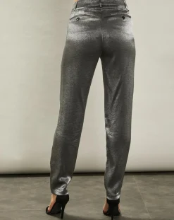 Pantalon Parfait argenté