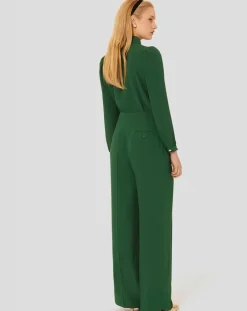 Pantalon Parigi vert