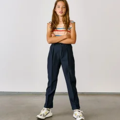 Pantalon Peace en Coton mélangé bleu marine