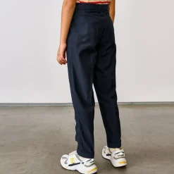 Pantalon Peace en Coton mélangé bleu marine