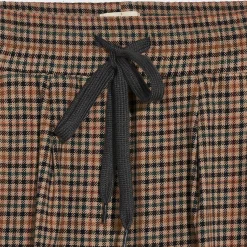 Pantalon Peyton à carreaux beige