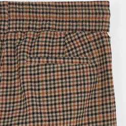 Pantalon Peyton à carreaux beige