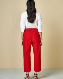 Pantalon Pizzy rouge