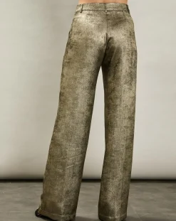 Pantalon Positano doré