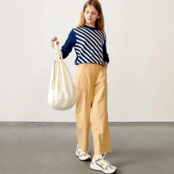 Pantalon Pringle en Coton léger jaune