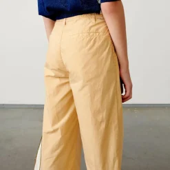 Pantalon Pringle en Coton léger jaune