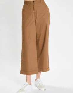 Pantalon Ramie marron