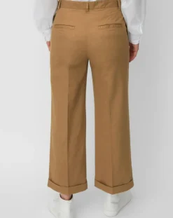 Pantalon Ramie marron
