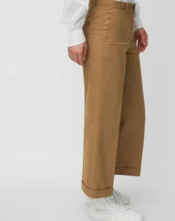 Pantalon Ramie marron