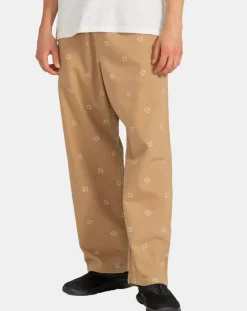 Pantalon Regular Fit Chillin Twill beige