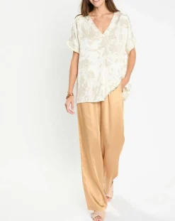 Pantalon satiné Soon désert